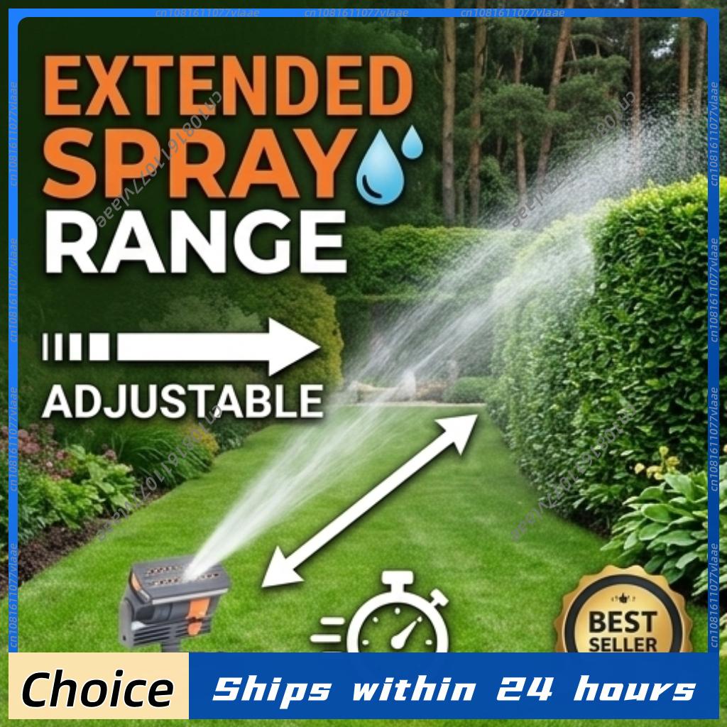 Gardening Tools Diy - Automatic Oscillating Sprinkler Garden Lawn Watering