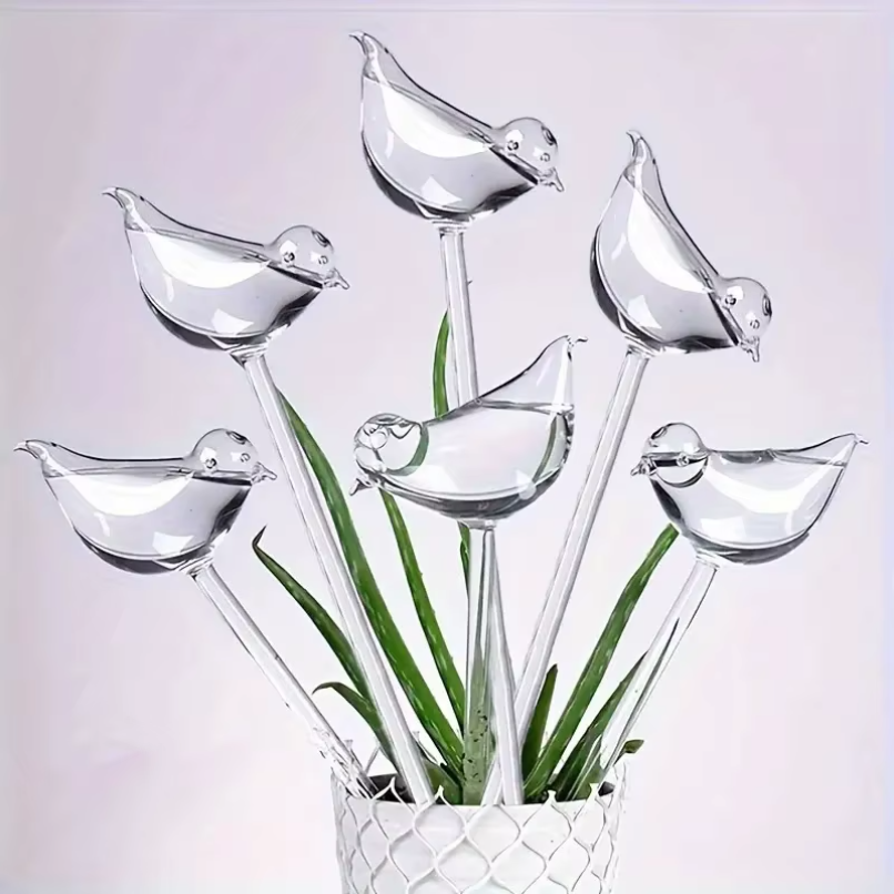 Gardening Tools Kit For Home Garden - Garden Bird-Shaped Self-Watering Globes Perfect For