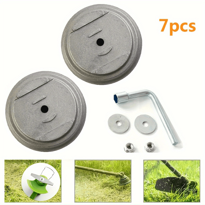 Gardening Tools Wholesale - 7pcs electric lawn mower blade base