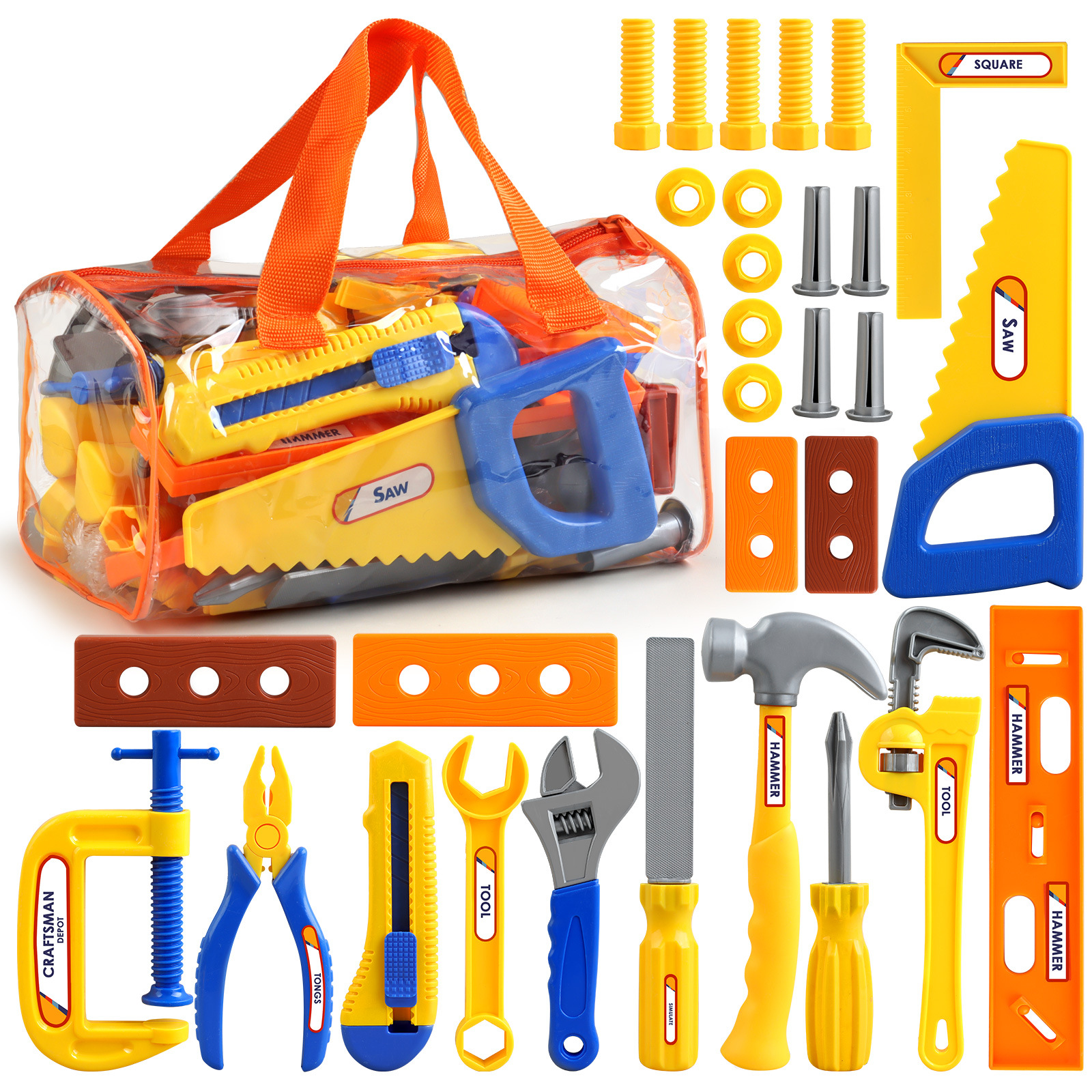 Gardening Tools For 8 Year Olds - Plastic Simulation Maintenance Tool Construction Toy