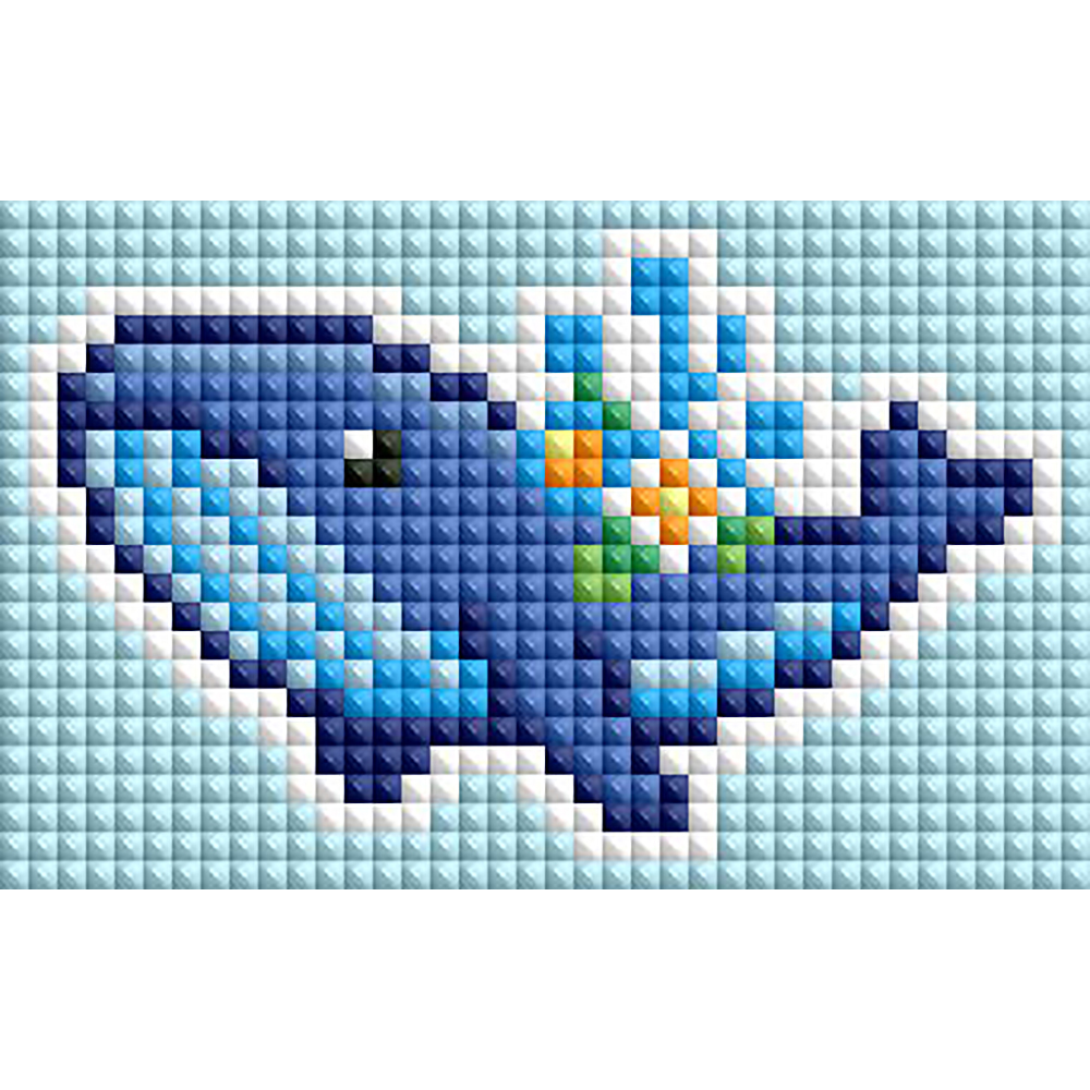Gardening Tools Diy - Minigem®: Whale and Flower 9.4 cm