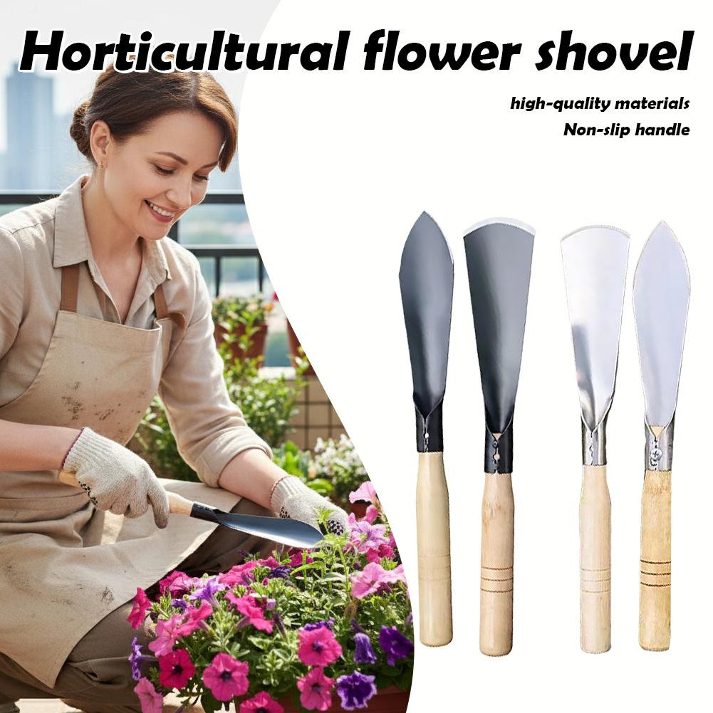 Gardening Tools Kit For Home Garden - Garden Flat Pointed Shovel Set for