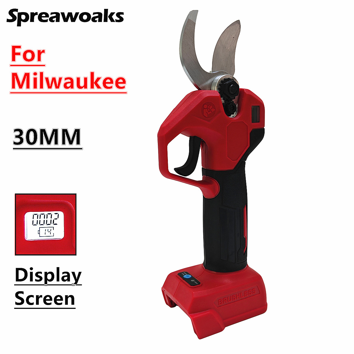 Gardening Tools Wholesale - Brushless Electric Pruning Shears Pruner With
