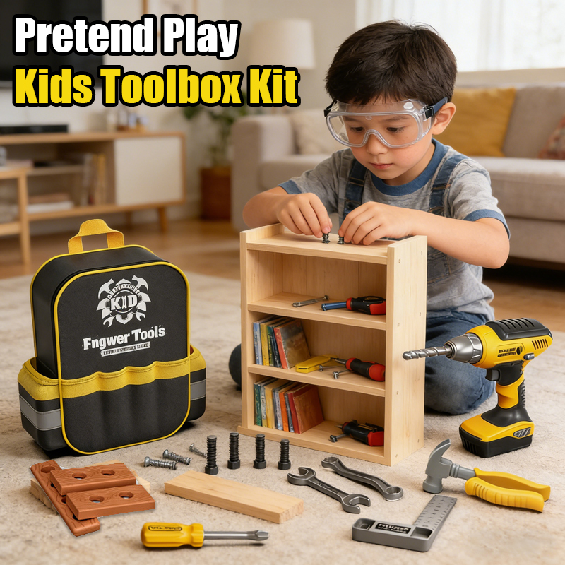 Gardening Tools Kit For Kids - Kids Toolbox Kit Simulation Repair Tools