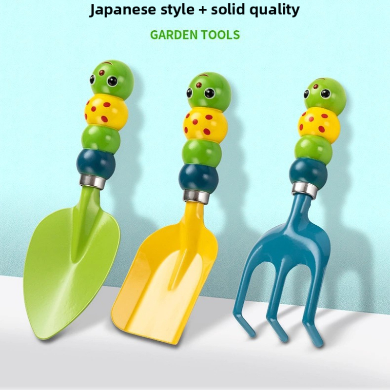 Gardening Tools For 8 Year Olds - Caterpillar Kids Gardening Tools Set -