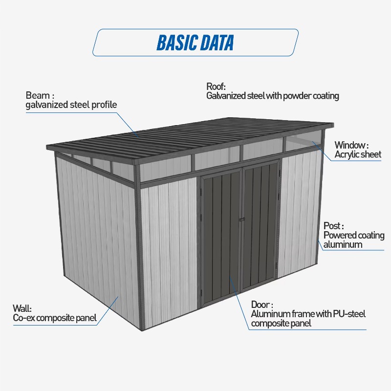 D2833 3M*3M High Performance M - Gardening Tools Storage avis et prix