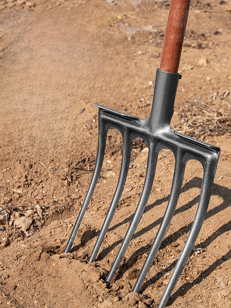 Soil Tilling Fork Farming Tool - Spade Digging Fork avis et prix