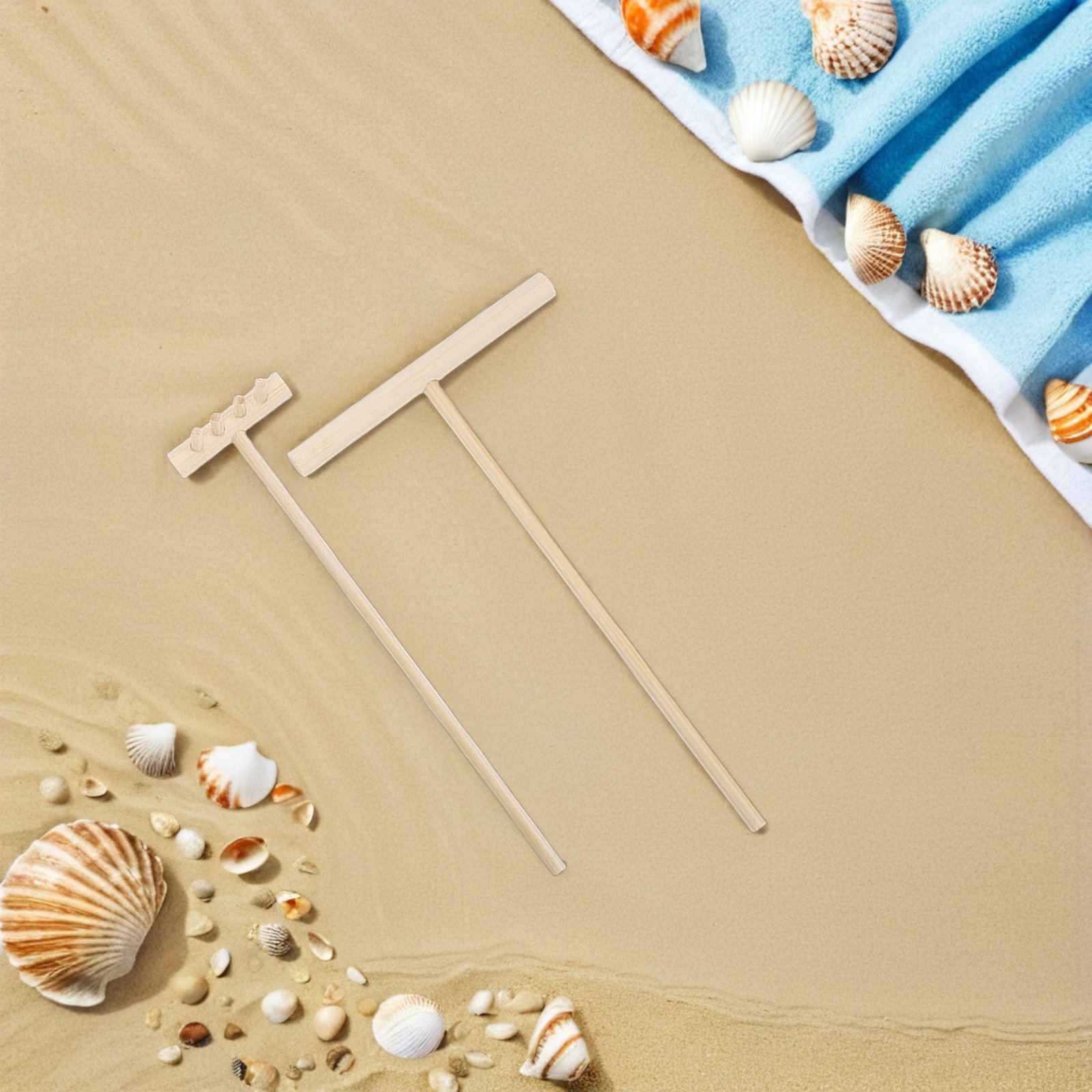 5Pcs Miniature Bamboo Zen Gard - Zen Gardening Tools avis et prix