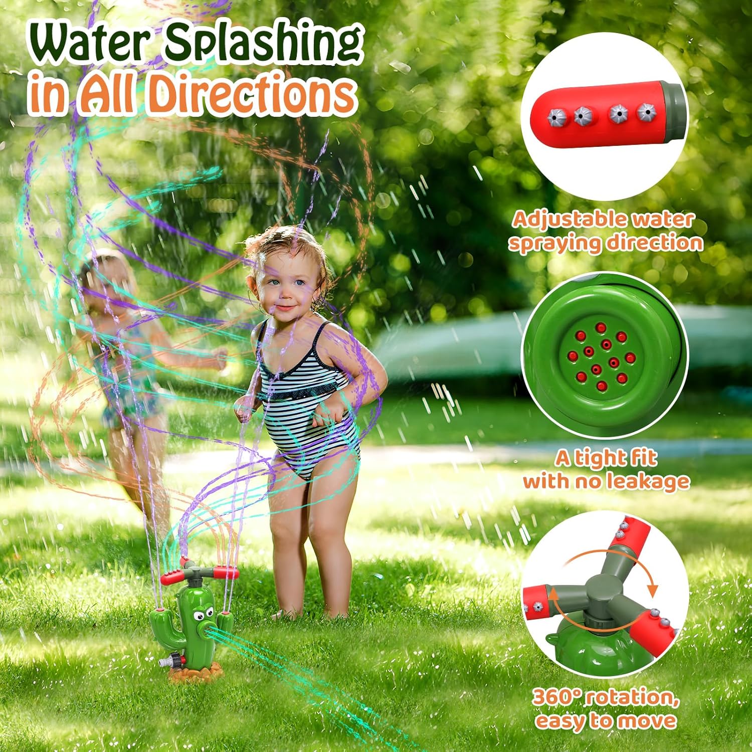 Water Spray Toy Cactus Sprinkl - Gardening Tools Kids avis et prix
