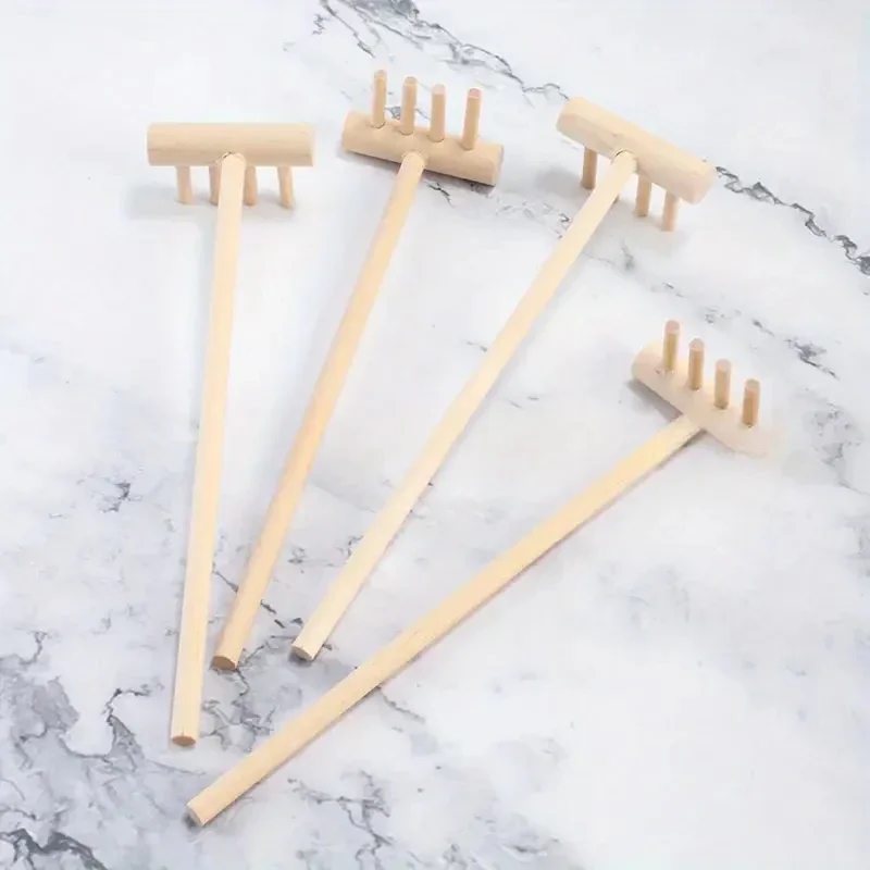 6pcs Mini Bamboo Rake Set for  - Zen Gardening Tools avis et prix