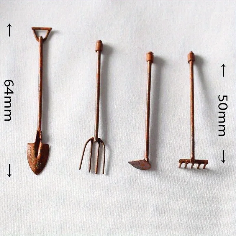 4Pcs/Pack Miniature Garden Too - Gardening Tools Toys avis et prix