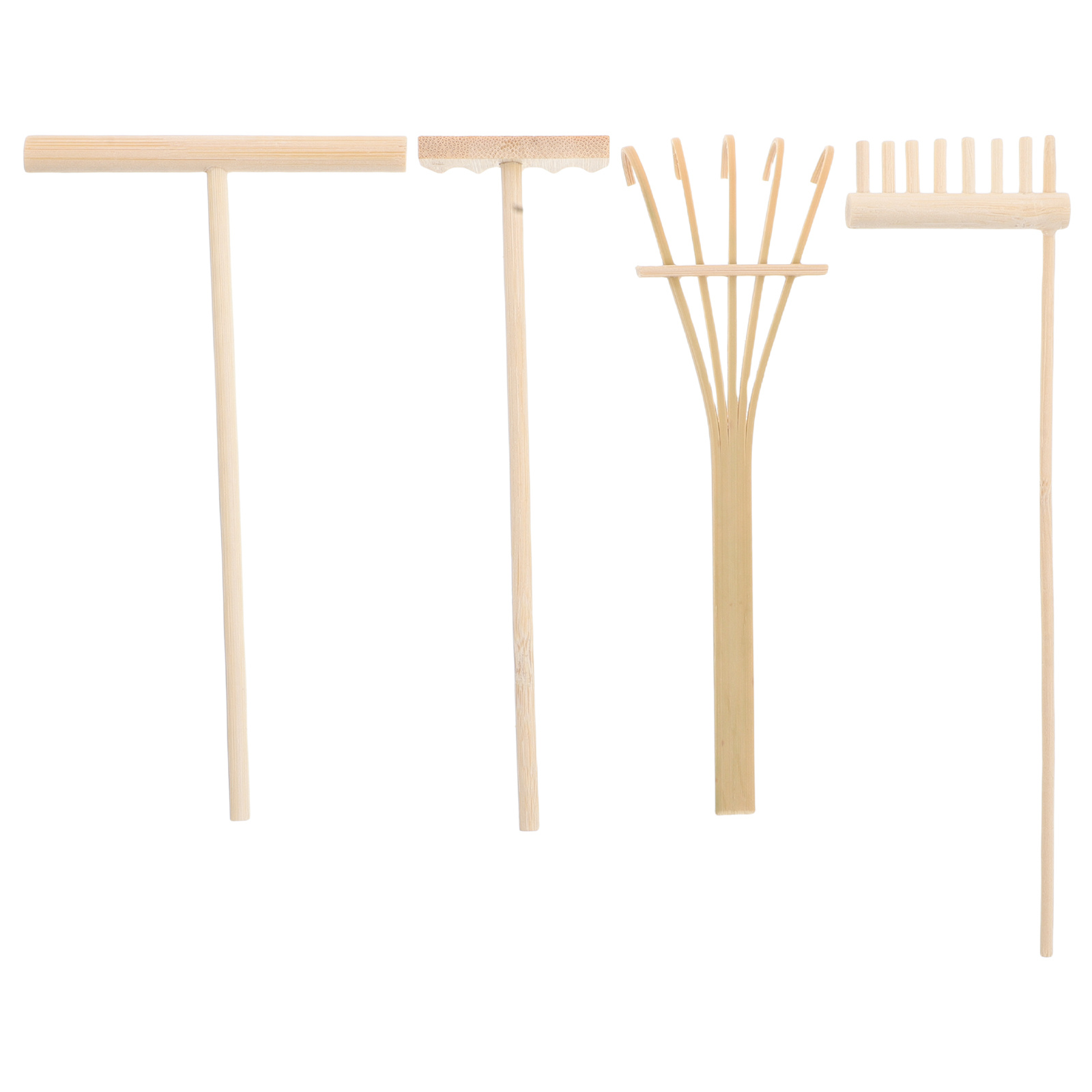 4Pcs Mini Zen Sand Rakes Bambo - Zen Gardening Tools avis et prix