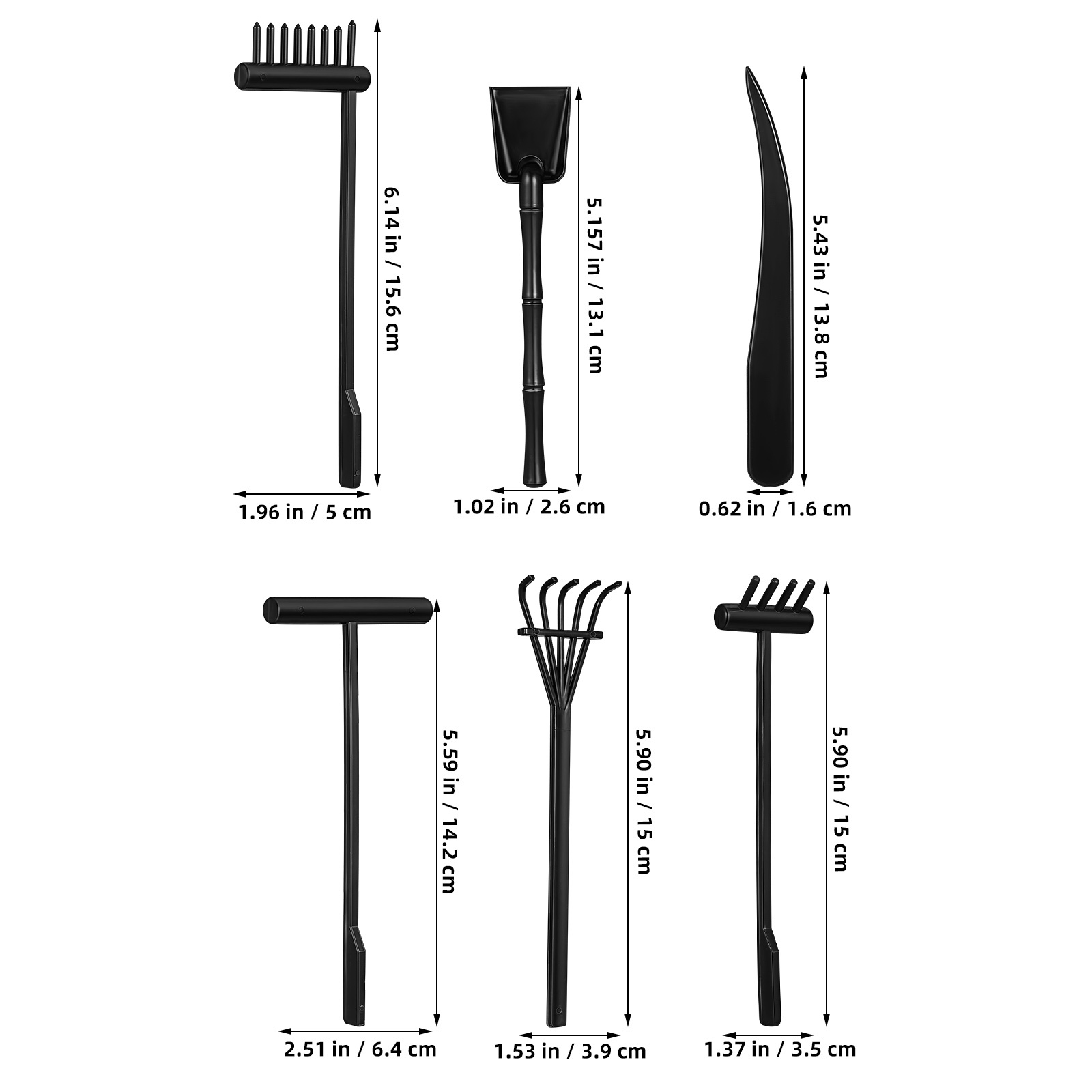 Tine Desktop Rake Mini Rake To - Zen Gardening Tools avis et prix
