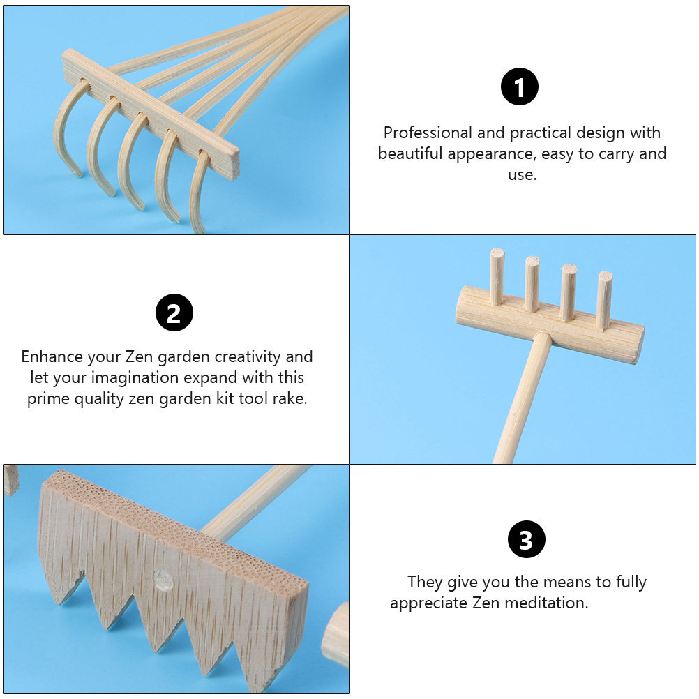 6pcs Sand Accessories Sandbox  - Zen Gardening Tools avis et prix