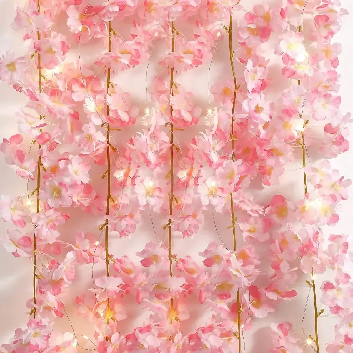 180CM Pink Artificial Flowers  - Gardening Tools Pink avis et prix