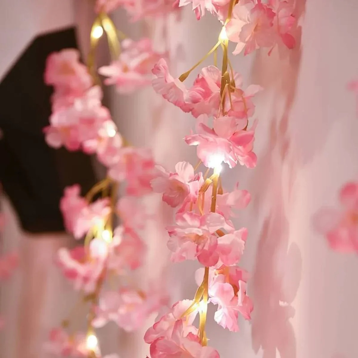 180CM Pink Artificial Flowers  - Gardening Tools Pink avis et prix