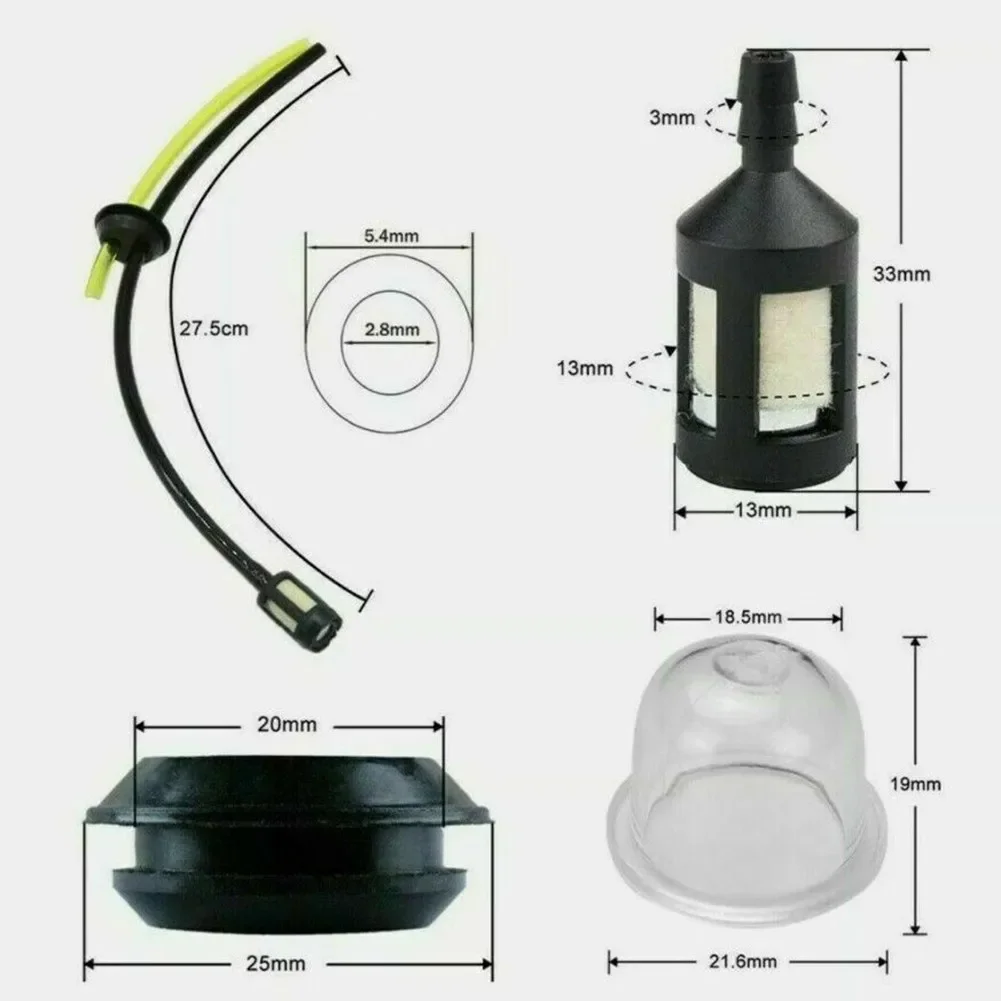 4pcs/set Fuel Hose Pipe Filter - Gardening Tools Wholesale avis et prix