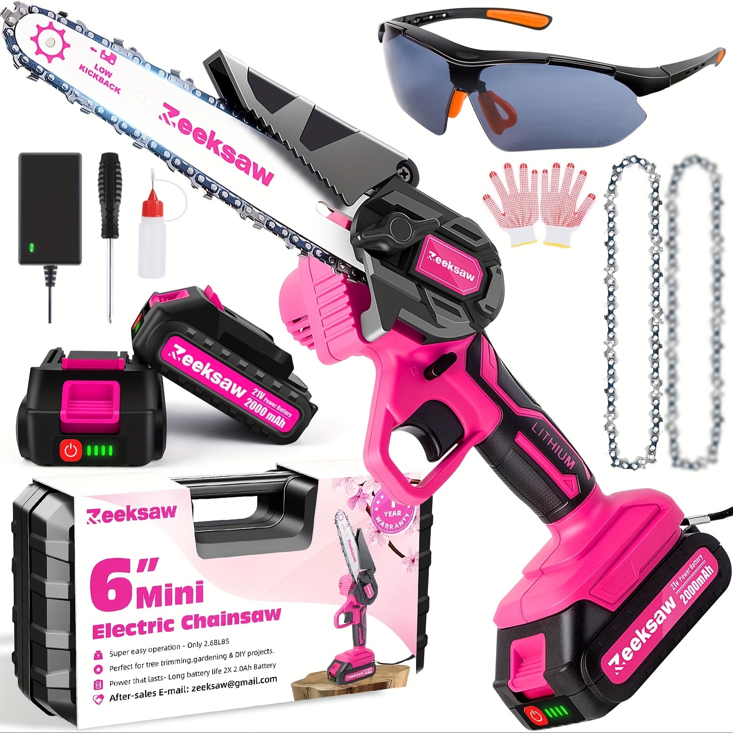 Compact Pink Electric Handheld - Gardening Tools Pink avis et prix
