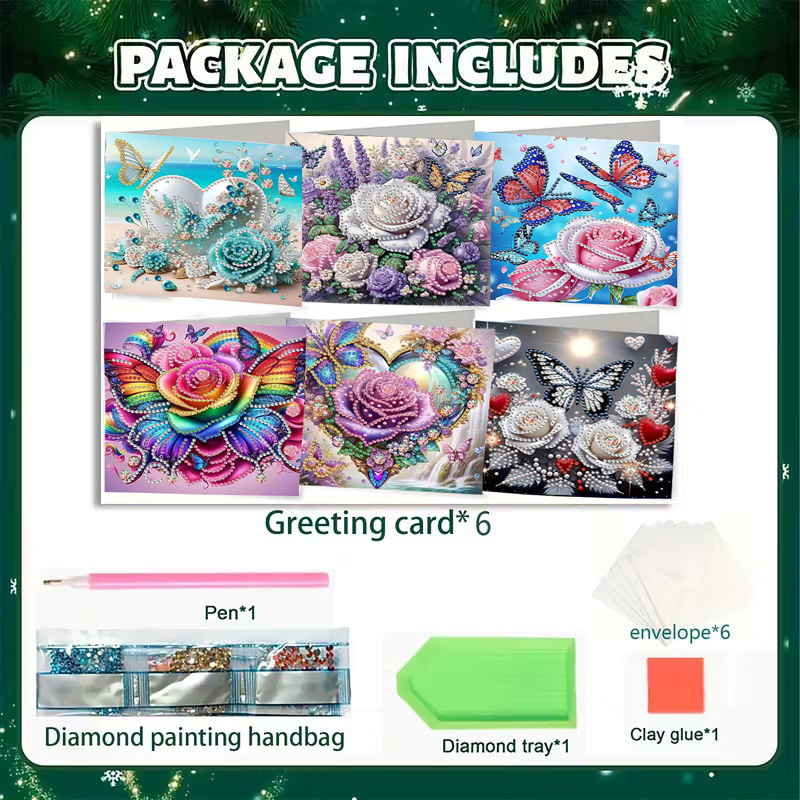 6 Pieces/Kit DIY Diamond Paint - Gardening Tools Diy avis et prix
