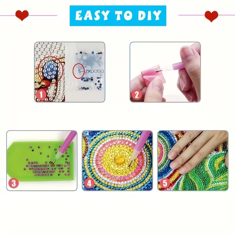 6 Pieces/Kit DIY Diamond Paint - Gardening Tools Diy avis et prix