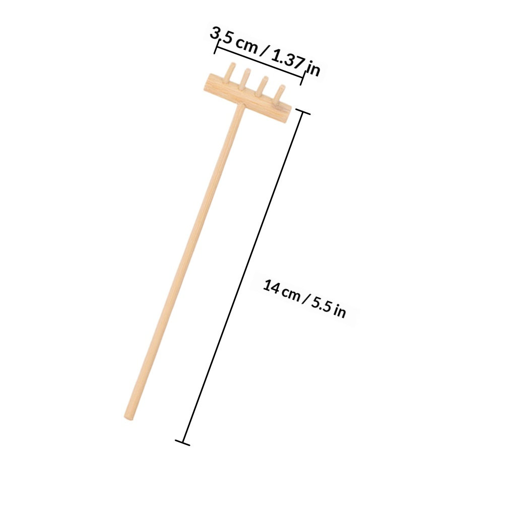 2Pcs Mini Rake for Sandbox Zen - Zen Gardening Tools avis et prix