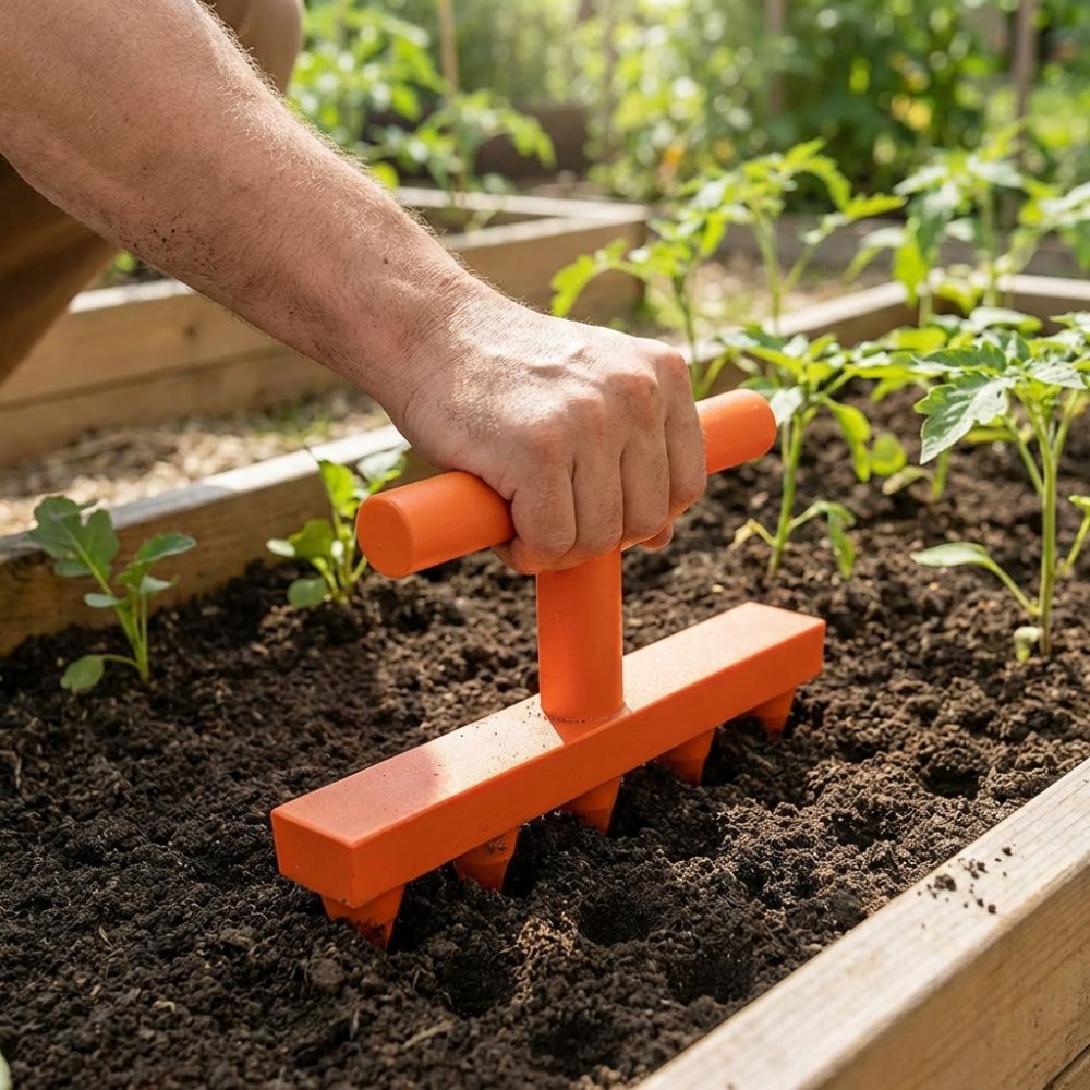 Durable Plastic Soil Hole Dril - Garden Row Marker avis et prix