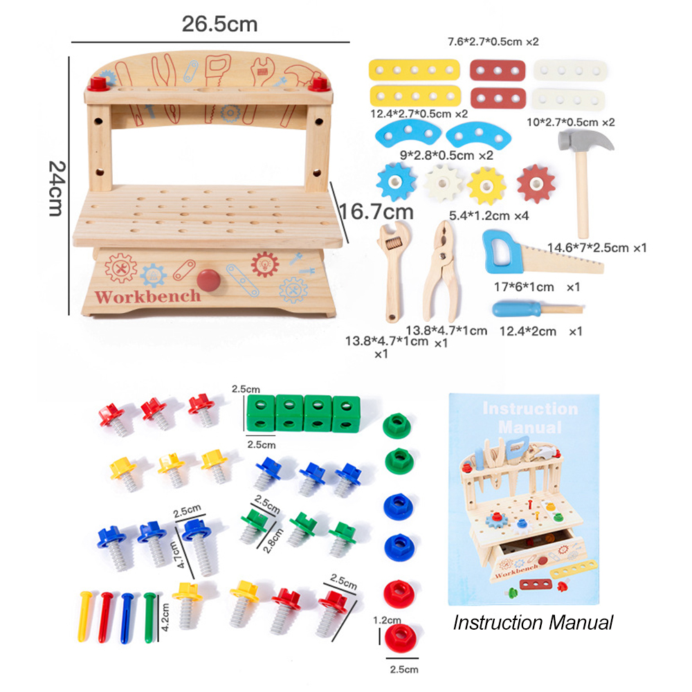 Wooden Tool Bench for Kids,Mon - Gardening Tools Kids avis et prix