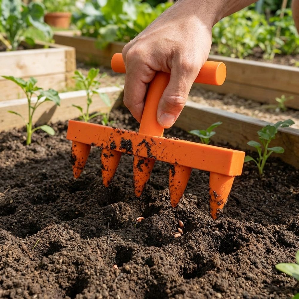 Plastic Soil Hole Drilling Too - Garden Row Marker avis et prix