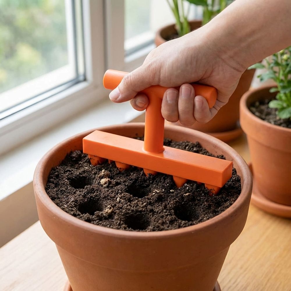 Plastic Soil Hole Drilling Too - Garden Row Marker avis et prix