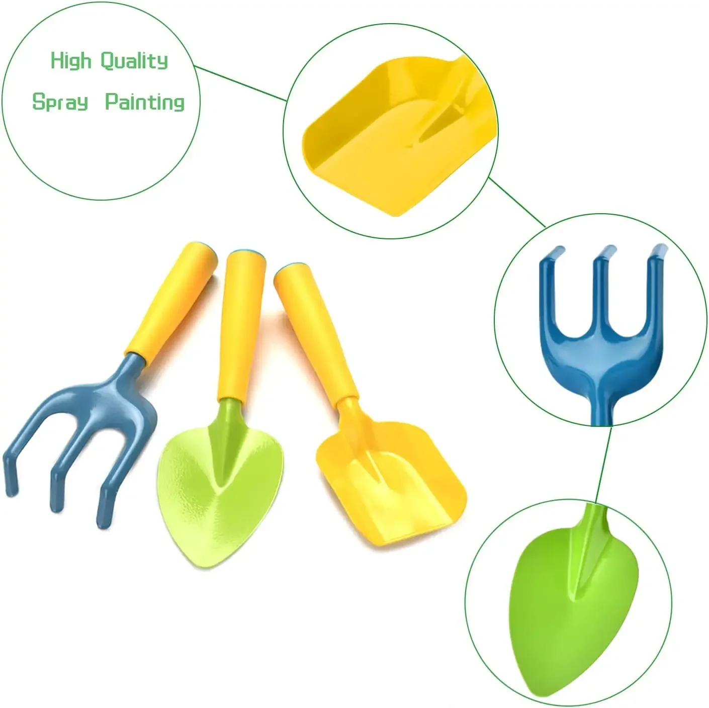 Kids Candy Color Garden Tools  - Gardening Tools For 8 Year Olds avis et prix