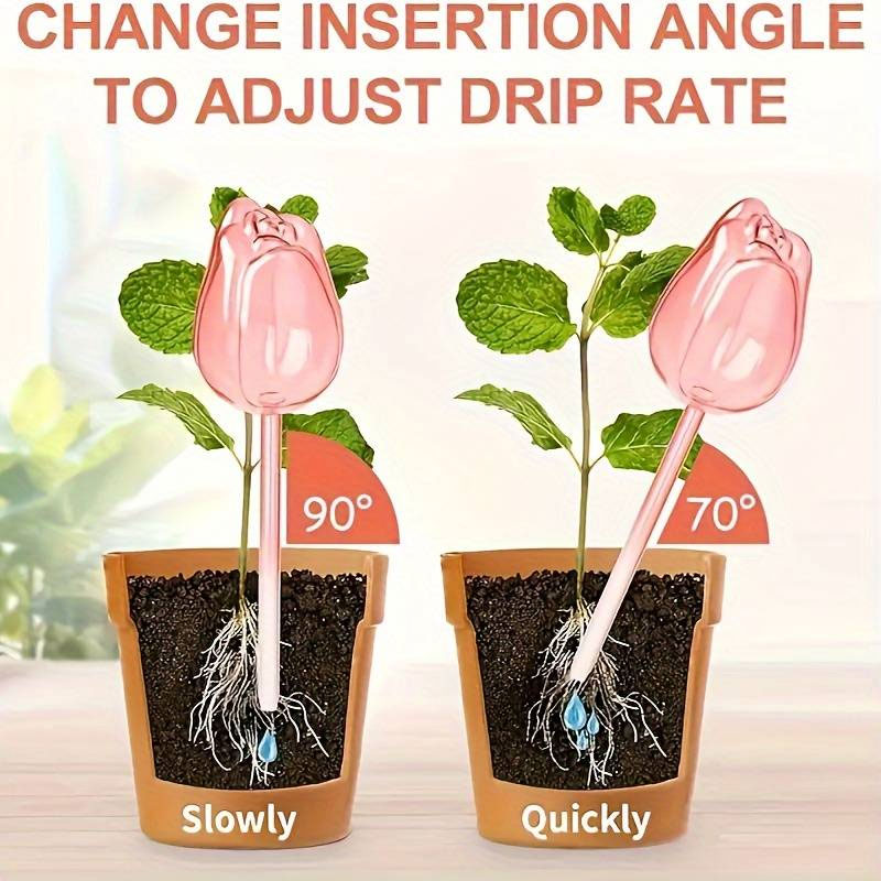 3 Pink Tulip Irrigation Balls  - Gardening Tools Pink avis et prix