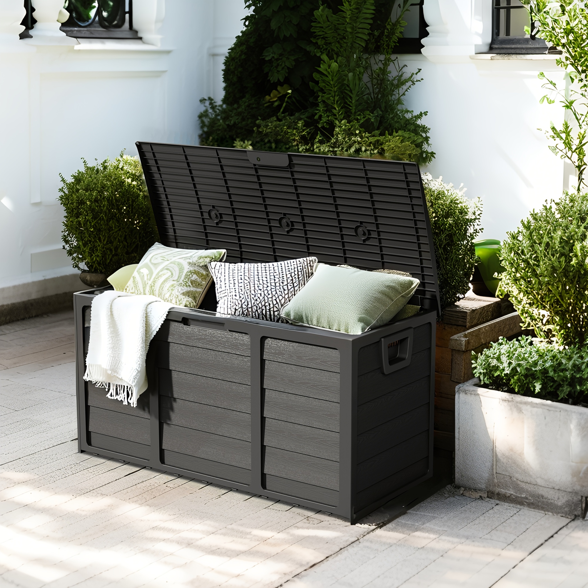 Weatherproof Resin Storage, 75 - Gardening Tools Uses avis et prix