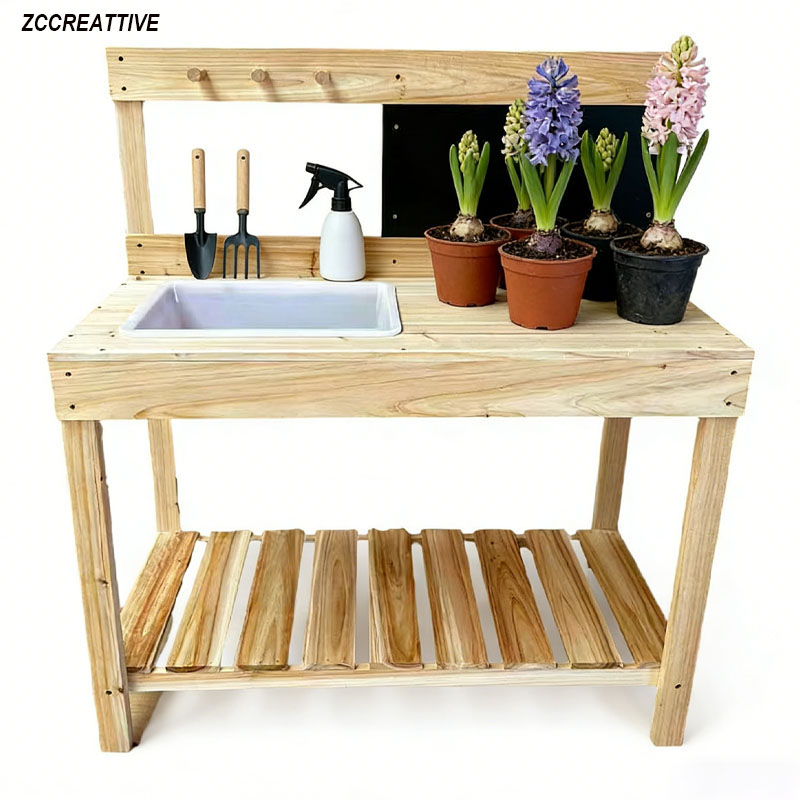 ZCCREATTIVE Children Wooden Po - Gardening Tools For 8 Year Olds avis et prix