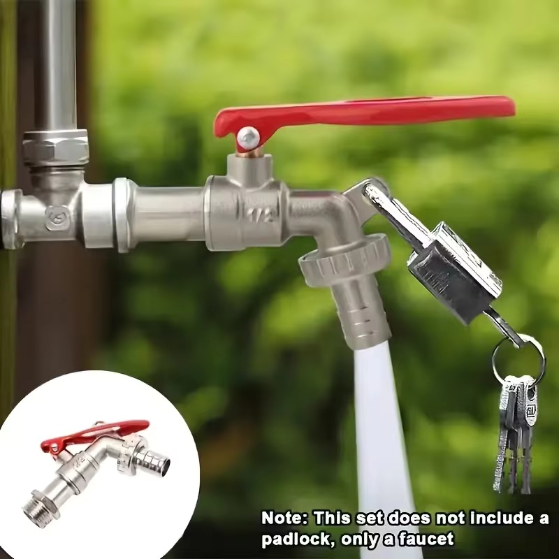 1Pc 1/2 Inch Zinc Alloy Faucet - Gardening Tools For Home avis et prix