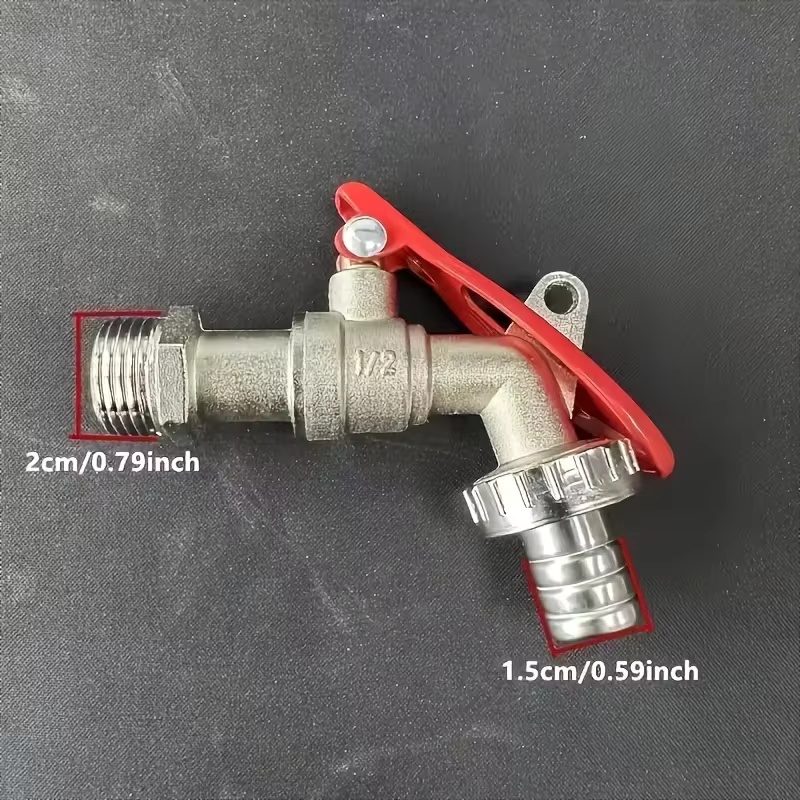 1Pc 1/2 Inch Zinc Alloy Faucet - Gardening Tools For Home avis et prix