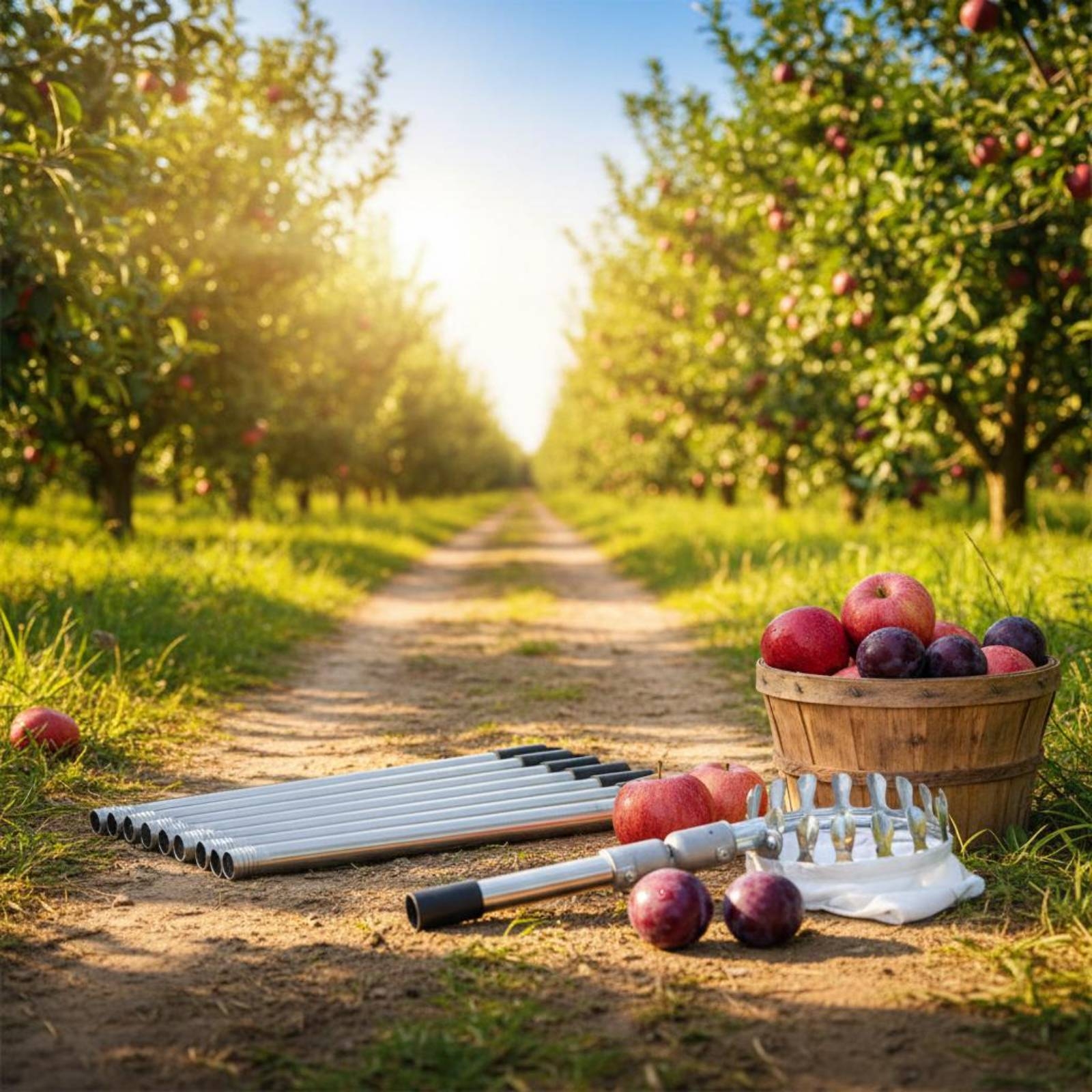 Fruit Picker with Net Bag Adju - Gardening Tools Uses avis et prix