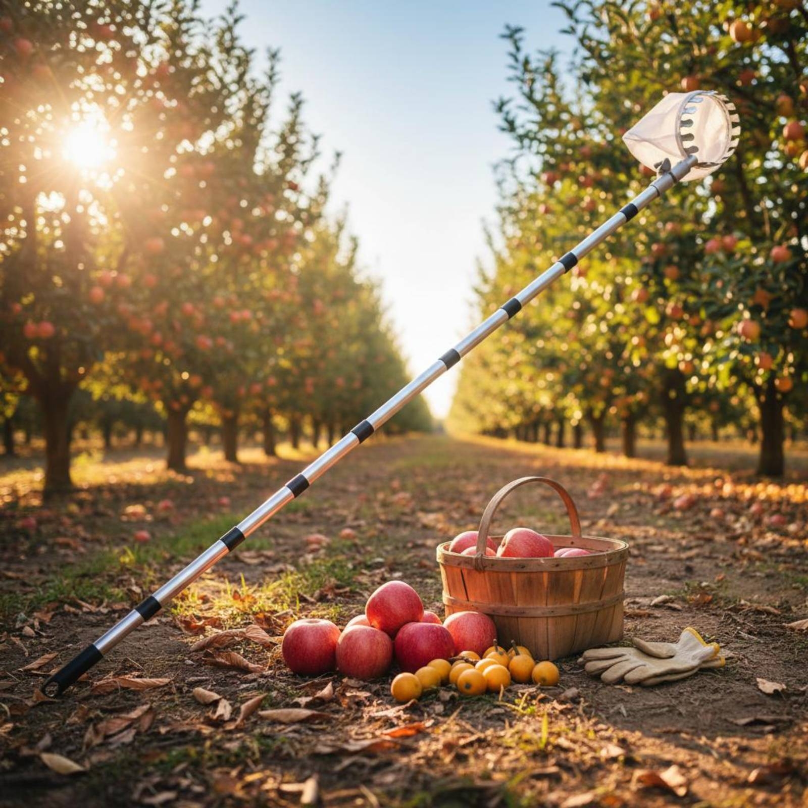 Fruit Picker with Net Bag Adju - Gardening Tools Uses avis et prix