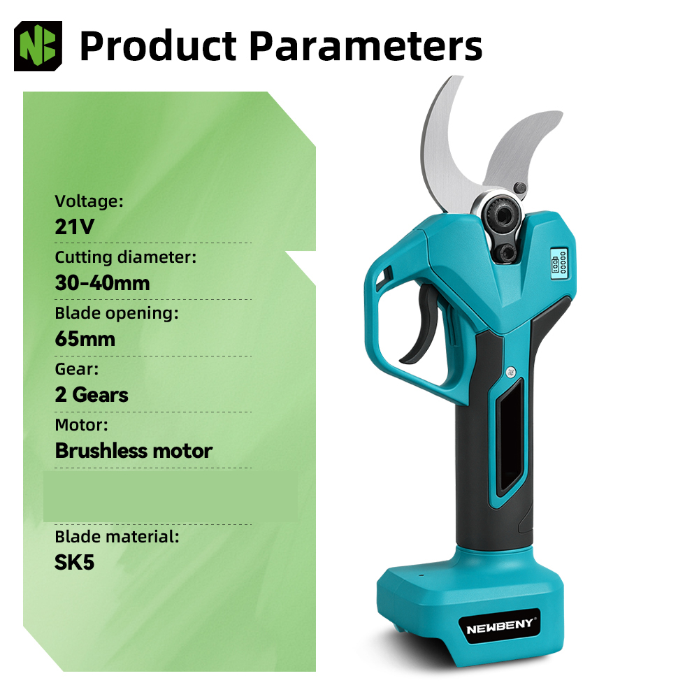 NEWBENY 65MM Cordless Electric - Gardening Tools Scissors avis et prix