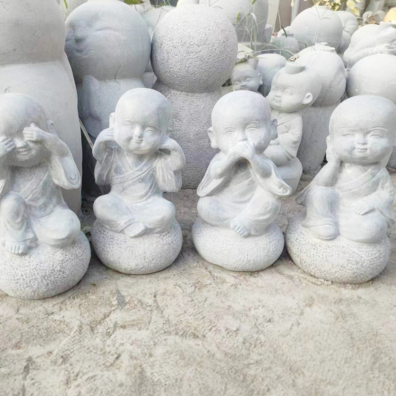 Little novice monk ornament Sc - Zen Gardening Tools avis et prix