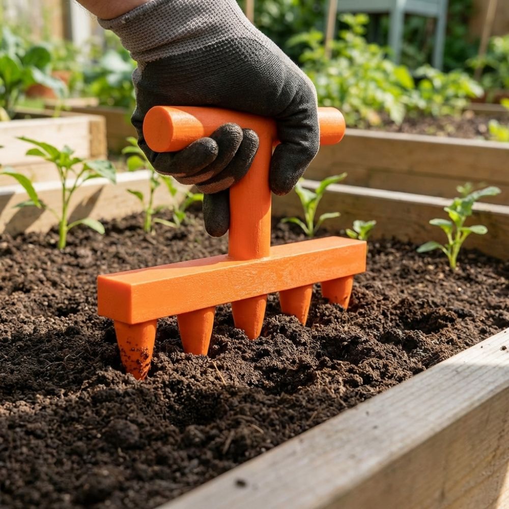Plastic Soil Hole Drilling Too - Garden Row Marker avis et prix