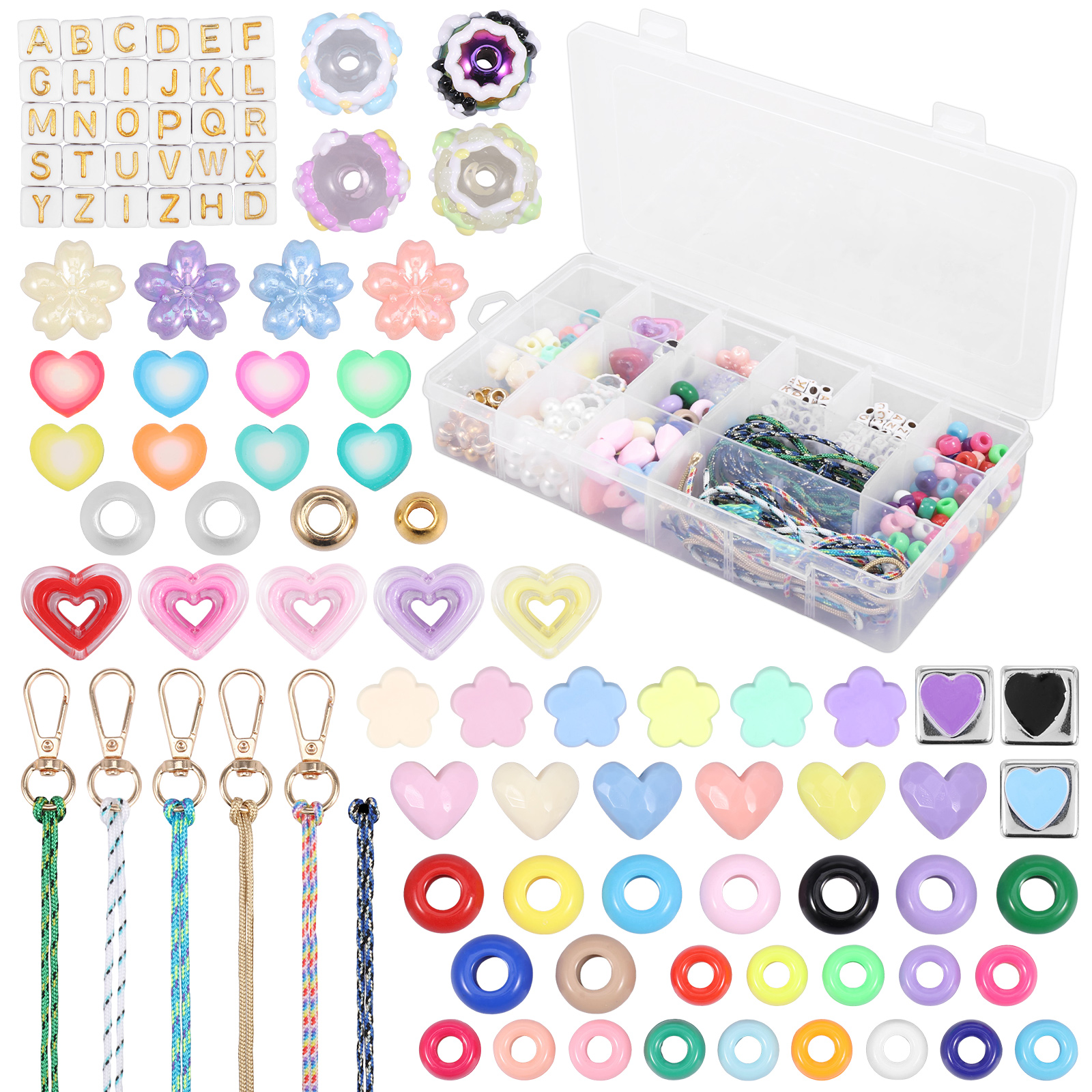 421PCS Beaded Keychain Making  - Gardening Tools Diy avis et prix