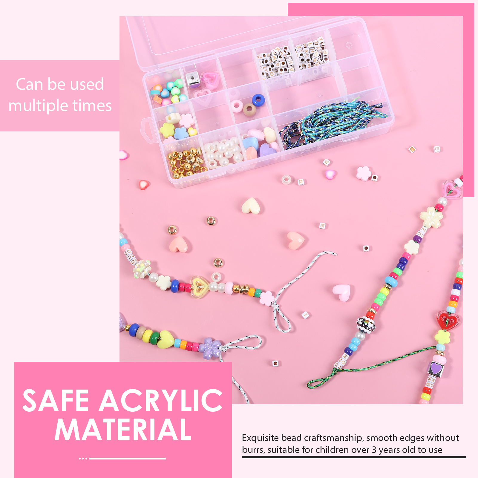 421PCS Beaded Keychain Making  - Gardening Tools Diy avis et prix