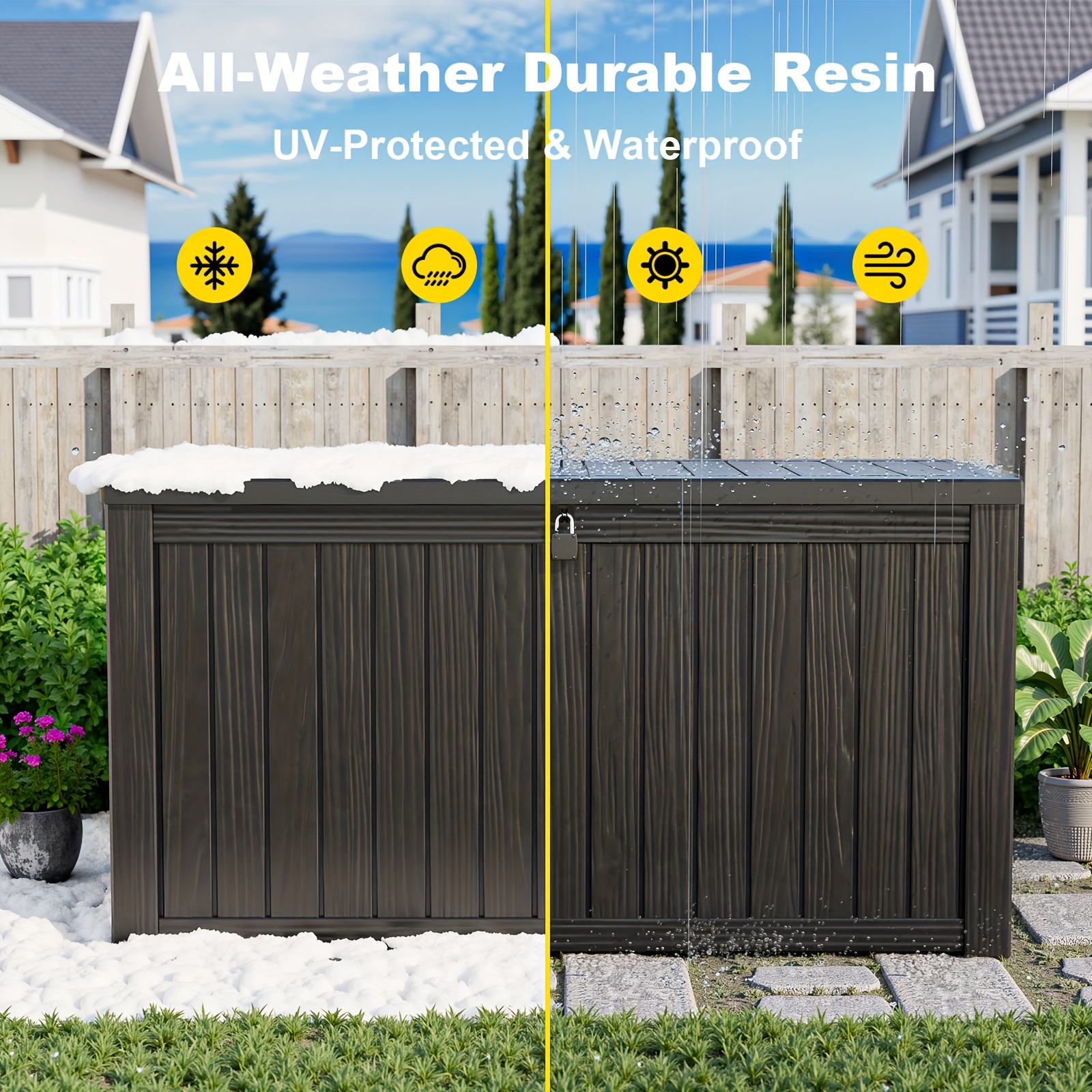 161 Gallon Deck Box, Indoor An - Gardening Tools Uses avis et prix