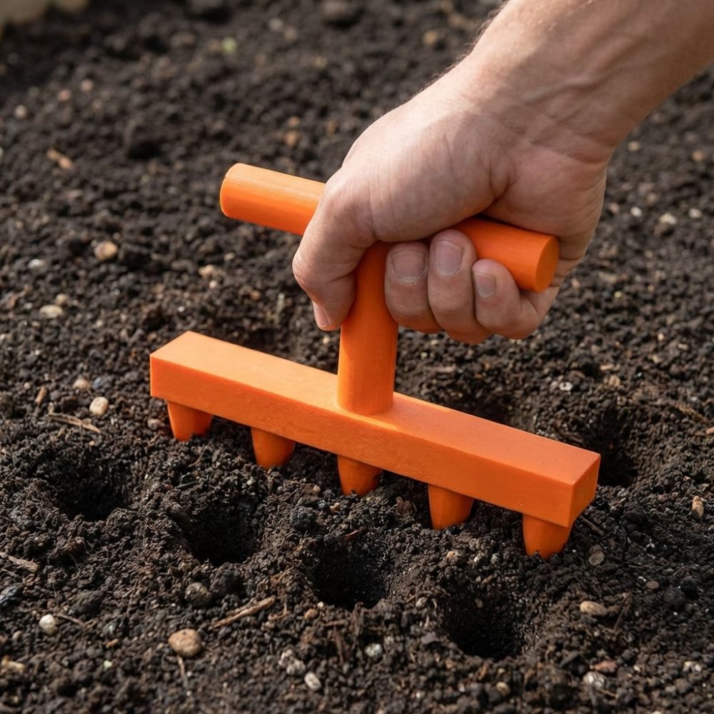 Plastic Soil Hole Drilling Too - Garden Row Marker avis et prix