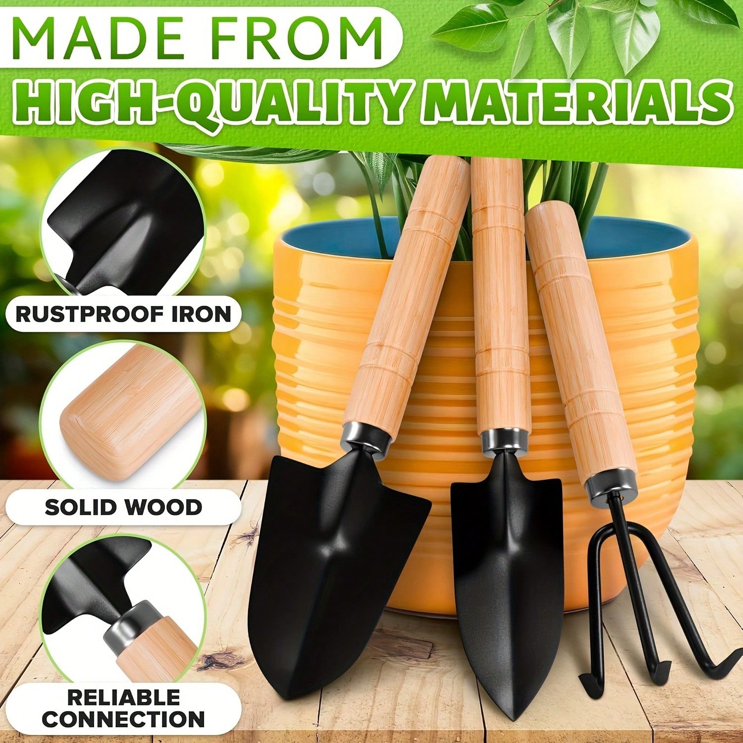 3PC/1Set Mini Gardening Tools  - Gardening Tools Wholesale avis et prix