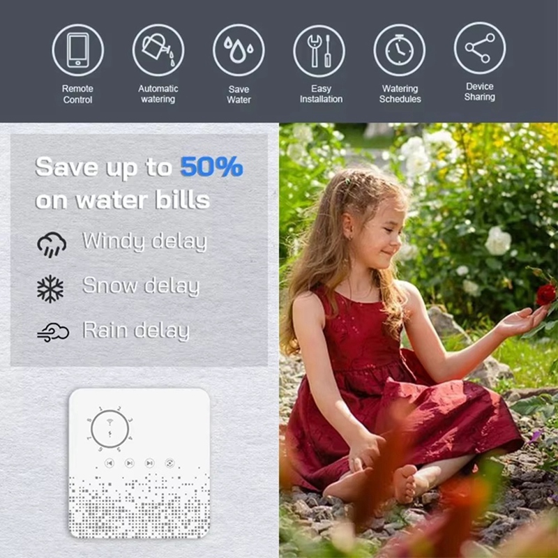 Tuya WiFi Smart Sprinkler Cont - Gardening Tools For Home avis et prix