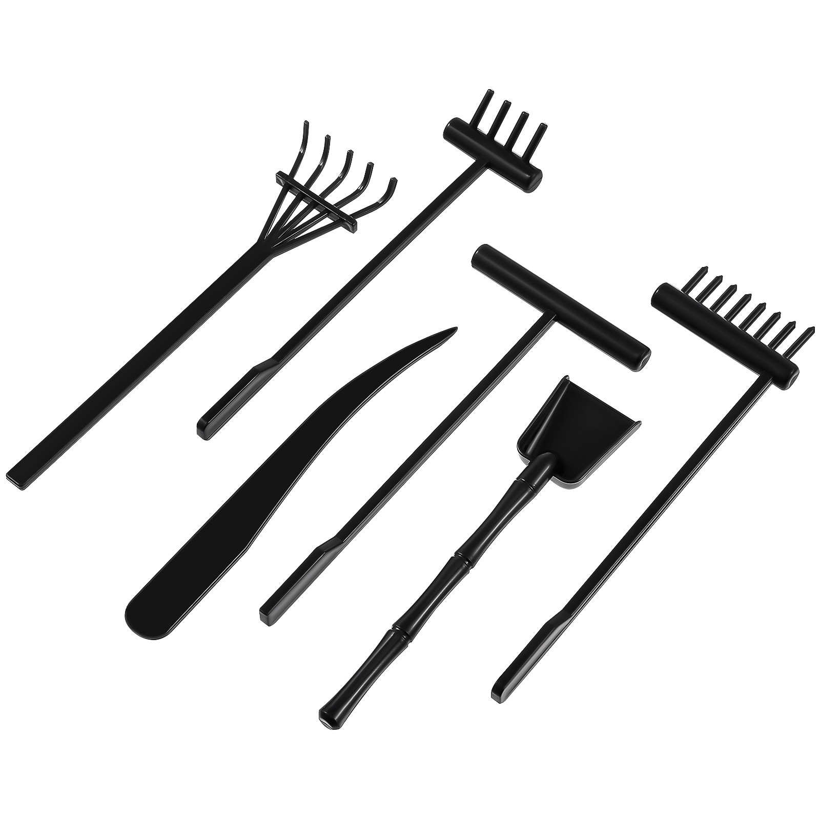 6Pcs Mini Zen Rake Kit Garden  - Zen Gardening Tools avis et prix