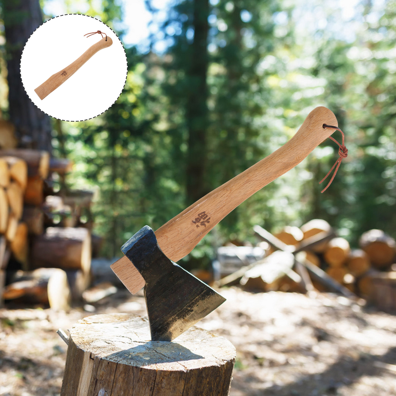 Wood Axes Handle Ergonomic Rep - Spade Digging Fork avis et prix