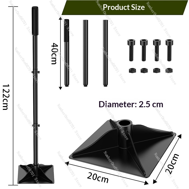 Detachable Steel Garden Tamper - Gardening Tools Uses avis et prix
