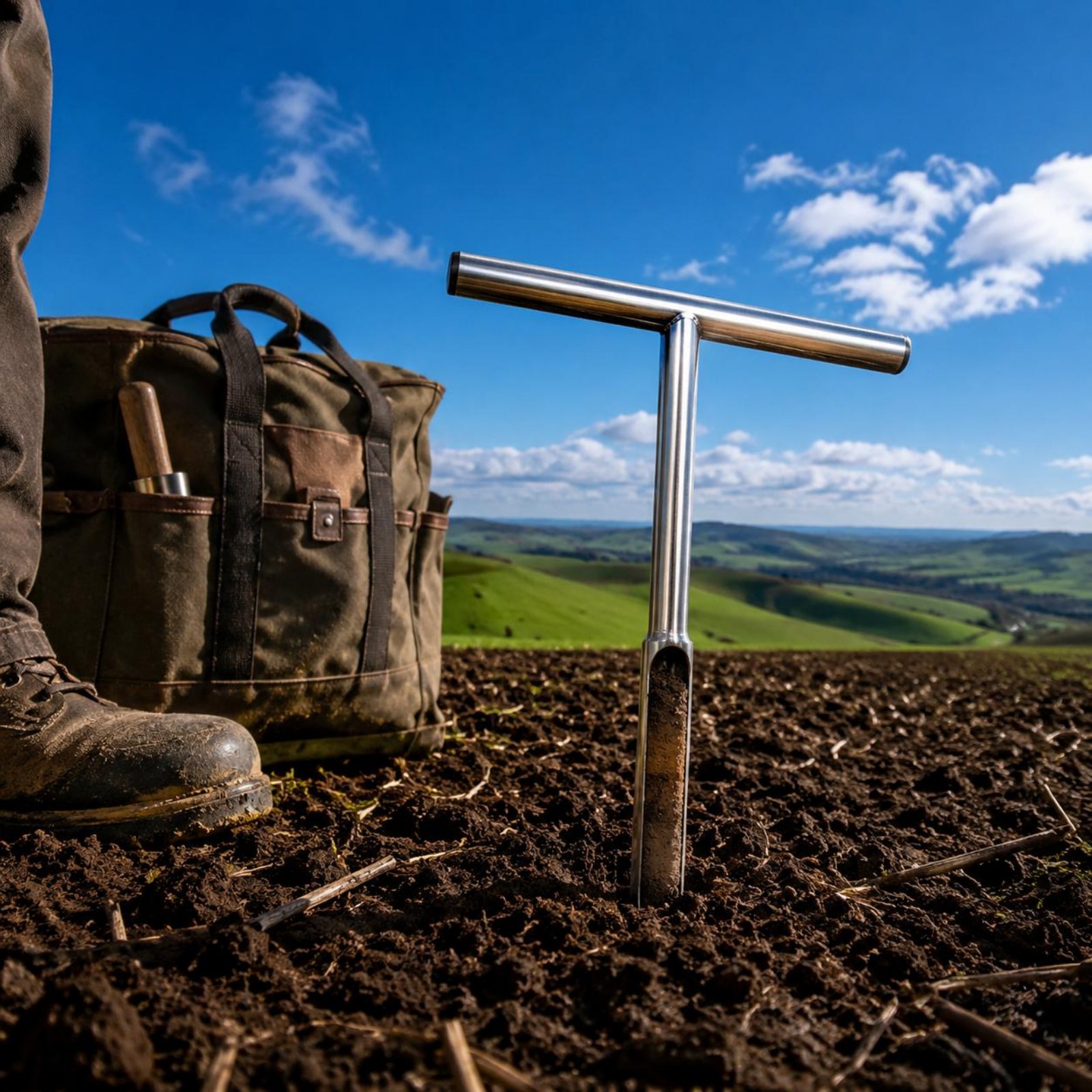 Stainless Steel Soil Sampler E - Gardening Tools Uses avis et prix